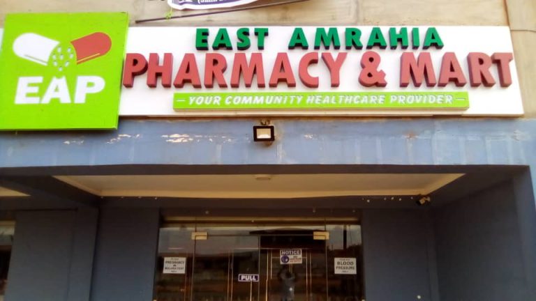 East Amrahia Pharmacy: Automating the process of tracking stock quantities.